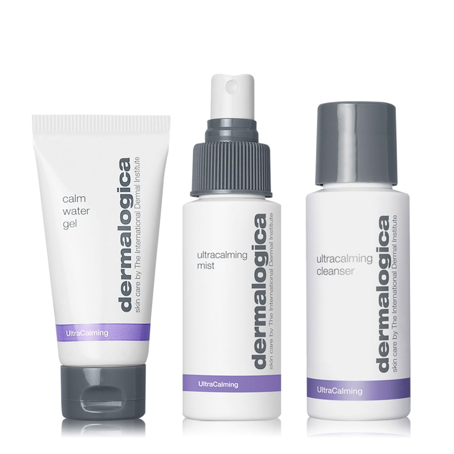 Dermalogica Sensitive Skin Rescue Kit - Set Contains: Face Wash, Toner, and Face Moisturizer - Skin Care To Calm, Soothe and Minimize Irritation