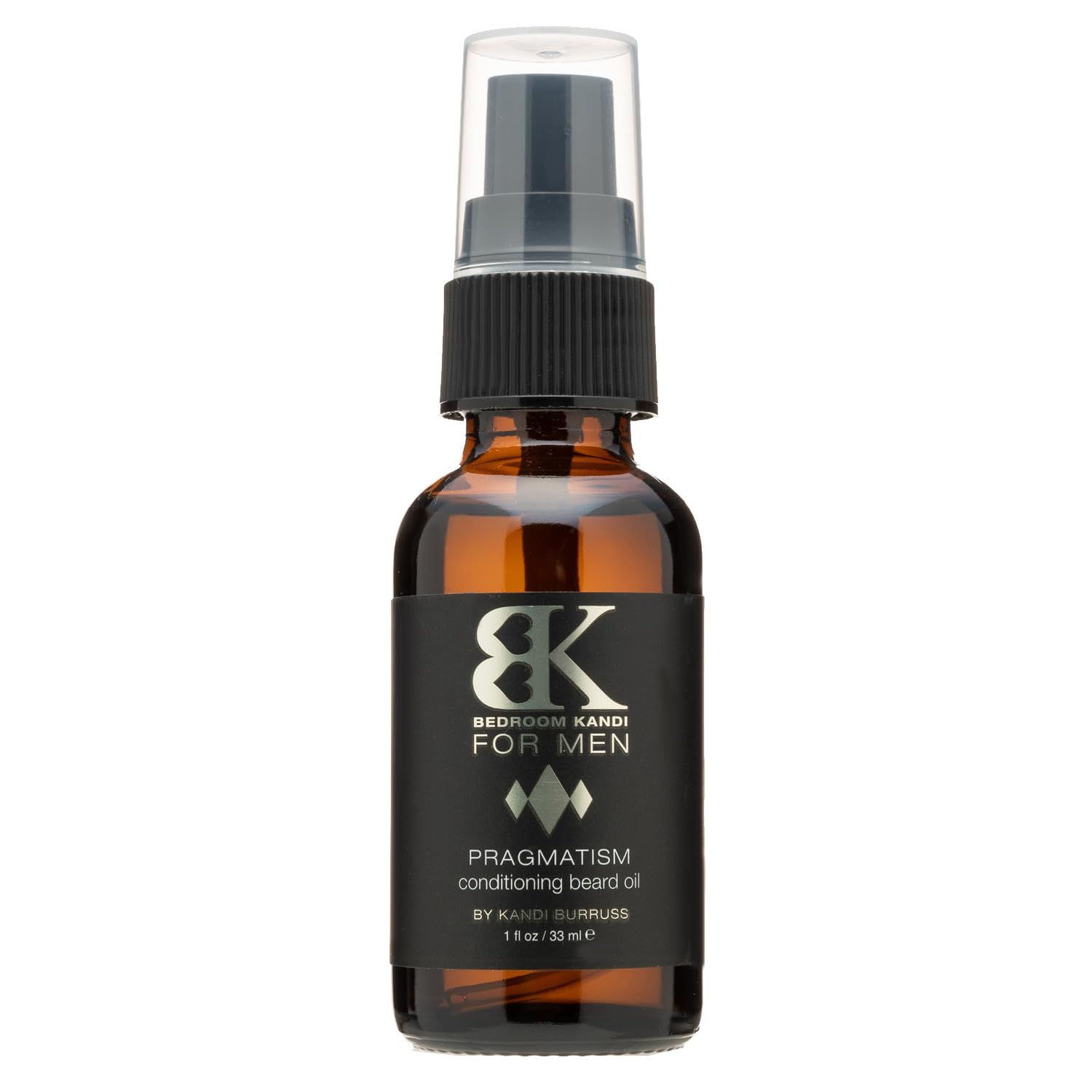 Bedroom Kandi for Men by Kandi Burruss Pragmatism Beard Oil | Natural Mens Beard Oil with Argan Oil and Hemp Seed Oil - Beard Softener, Conditioner &amp; Moisturizes Skin | 1 Fl Oz