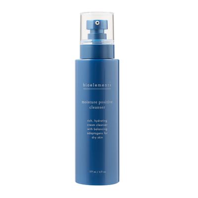 Bioelements Moisture Positive Cleanser - Rich Facial Cleanser for Dry Skin - Vegan, Gluten Free - Never Tested on Animals, 6 Fl Oz (Pack of 1)