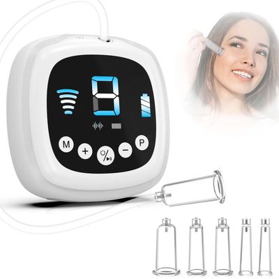 Electric Facial Cupping Set for Face - 3-In-1 Face Cupping, Gua Sha &amp; Massage Tools for Skin Care - Multifunctional Face, Neck &amp; Eye Massager for Wrinkle With 3 Modes &amp; 5 Frequencies &amp; 9 Gears