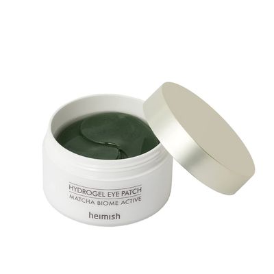 HEIMISH Matcha Biome Hydrogel Eye Patch (60ea) | Eye Patch for Swollen Eyes and Wrinkles | Matcha, flawless skin, Calming, for Swollen Eyes, Antioxidant, Soothing, Vitamins, Kbeauty