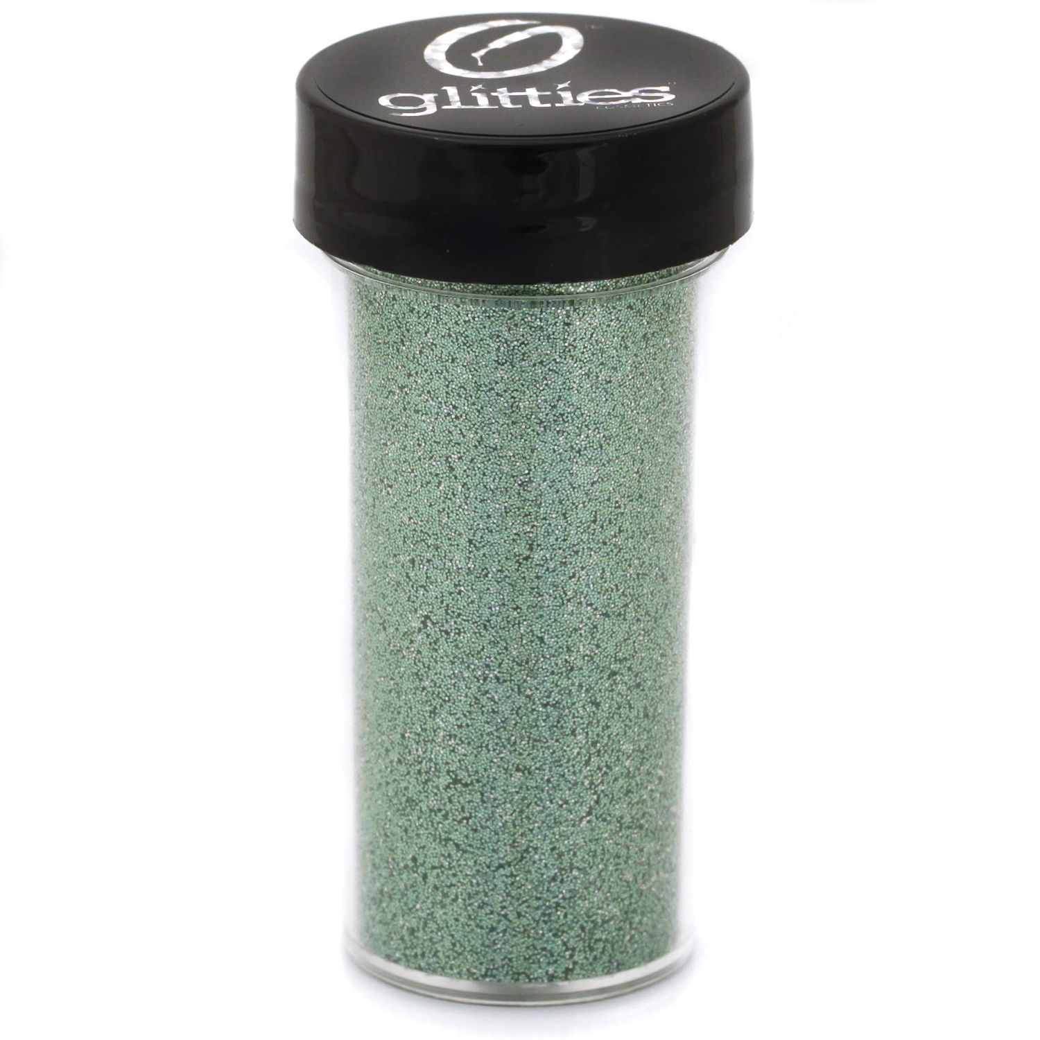 GLITTIES - Honeydew Jewel - Cosmetic Grade Fine (.008&quot;) Loose Glitter Powder Safe for Skin! Perfect for Makeup, Body Tattoos, Face, Hair, Lips, Soap, Lotion, Nail Art - (30 Gram Jar)
