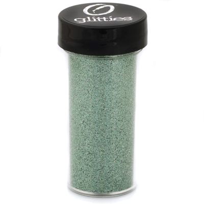 GLITTIES - Honeydew Jewel - Cosmetic Grade Fine (.008&quot;) Loose Glitter Powder Safe for Skin! Perfect for Makeup, Body Tattoos, Face, Hair, Lips, Soap, Lotion, Nail Art - (30 Gram Jar)