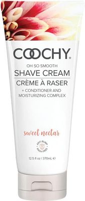 Coochy Intimate Shaving Cream | Shave Conditioner &amp; Moisturizer for Face &amp; Body | Ideal for Sensitive Skin Care, Anti-Bump | Sweet Nectar, 12.5 oz