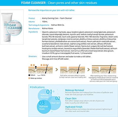Atomy Evening Care 4 Set