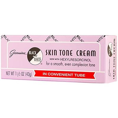 Genuine Black &amp; White Color Correction Skine Tone Cream 1.5 oz.
