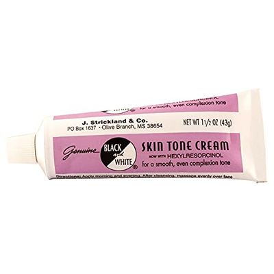 Genuine Black &amp; White Color Correction Skine Tone Cream 1.5 oz.