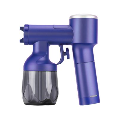 Cordless Spray Tan Machine Rechargeable Handheld Spray Tan Gun Blue Color Deluxe Set Self-Tanners With Carry Case for Home Tan Salon DIY Tan Self Tan