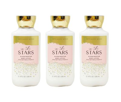 Bath &amp; Body Works In the Stars 24 Hour Moisture Body Lotion Bundle - Set of 3