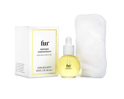 Fur Ingrown Concentrate: Exfoliating Oil Kit for your Hair and Skin to Smoothe, Soothe, and Treat Ingrown Hairs - O.5 fl. oz.