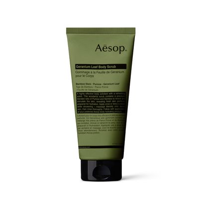 Aesop Geranium Leaf Body Scrub | Invigorating Exfoliant For Smooth, Hydrated Skin | Paraben, Cruelty-free &amp; Vegan | 6.2 oz