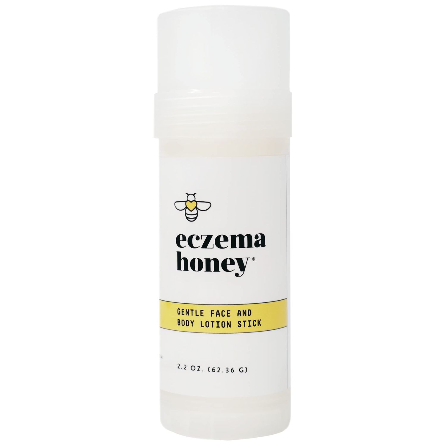 ECZEMA HONEY Gentle Face &amp; Body Lotion Stick - Moisturizing Colloidal Oatmeal Hand Cream for Extremely Dry Skin - Eczema Lotion Helps Psoriasis, Dermatitis &amp; More (2.2 Oz)