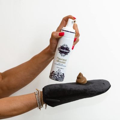 Fake Bake Ultimate Tanning Professional Mitt Sunless Tanner Face & Body Applicator Re-Usable, Durable & Machine Washable - Hand Protection Glove for Self Tanners Lotion, Foam & Mousse