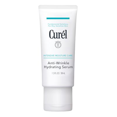 Curel Japanese Skin Care, Anti-Wrinkle Hydrating Serum, Lightweight Serum, Fragrance Free &amp; Colorant Free, Sensitive Skin Serum, 1.3 Oz