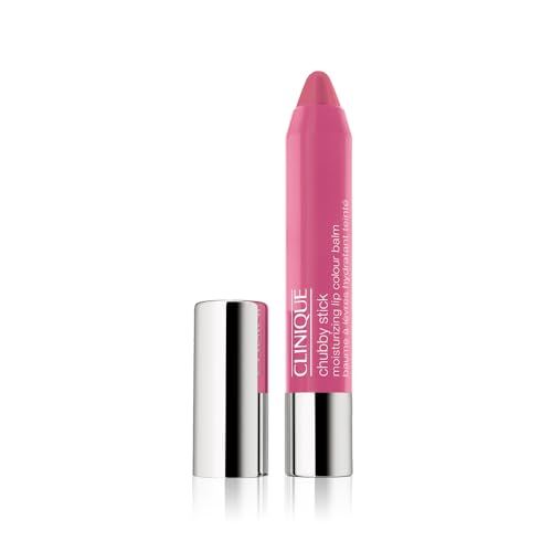Clinique Chubby Stick Tinted Lip Colour Balm | Moisturizing + Hydrating, Woppin&#39; Watermelon, 1 Count