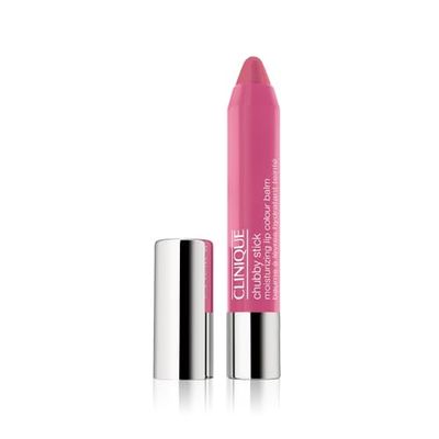 Clinique Chubby Stick Tinted Lip Colour Balm | Moisturizing + Hydrating, Woppin&#39; Watermelon, 1 Count