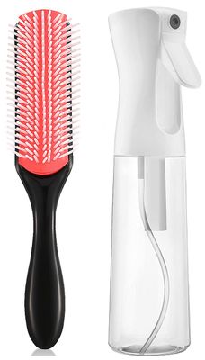 alpree Continuous Hair Sprayer (BONUS STYLING BRUSH) Water Ultra Fine Mister Spray Bottle Propellant Free for Hairstyling, Cleaning, Gardening, Misting &amp; Skin Care BPA Free (10oz)