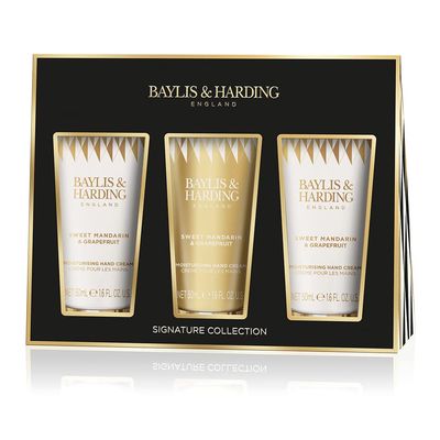 Baylis &amp; Harding Gift Set for Women - Hand &amp; Skincare - Sweet Mandarin &amp; Grapefruit Indulgent - 3-Pack