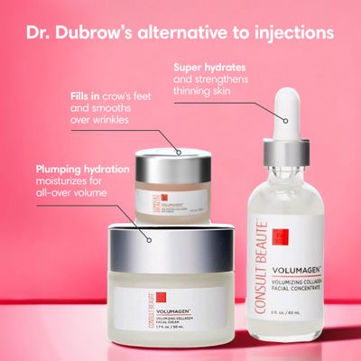 Consult Beaute Volumagen TRIO Doctor Formulated Skin Care For Face, Neck and Eyes, Featuring Volumagen Complex To Boost Moisture, Plump Skin and Re-volumize the Complexion