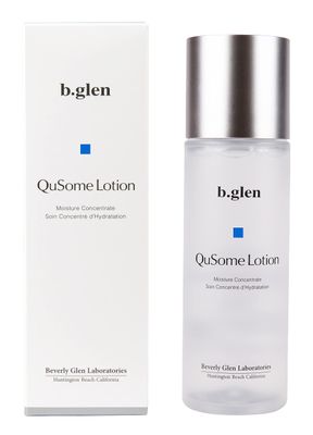 b.glen QuSome Lotion (120mL/4.06fl.oz.) b.glen QuSome Essential Toner&#39;s Deep Hydration Delivers up to 17 Hours of Moisture to Quench Your Skin&#39;s Thirst