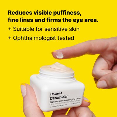 Dr.Jart+ Ceramidin Under Eye Cream with Ceramides | Korean Skin Care, 0.5 Fl Oz