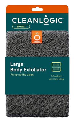 Clean Logic Mens Exfoliating Body Scrubber (Pack of 6)