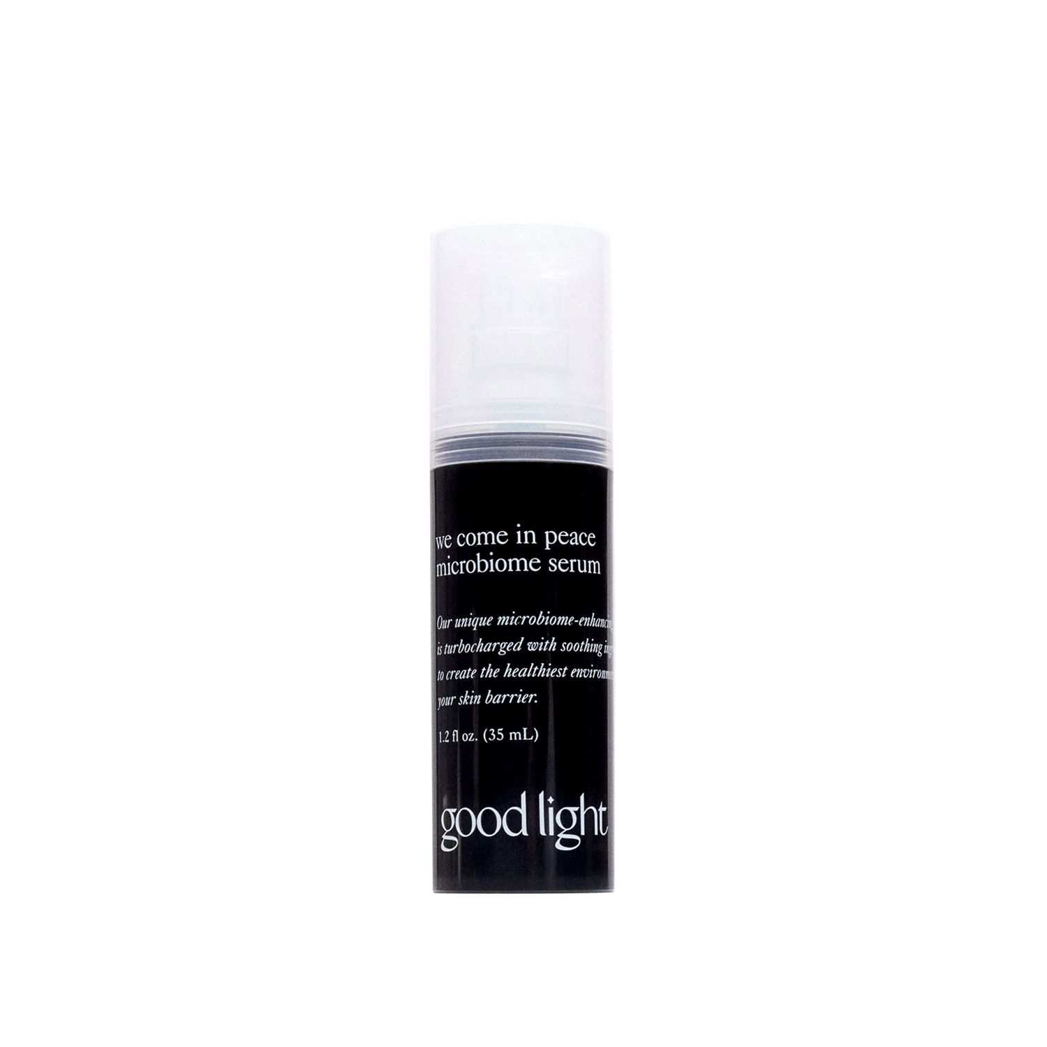 good light We Come in Peace Microbiome Serum, Face Serum That Helps Hydrate, Protect, Nourish and Promote Skin Cell Turnover, Made with Bakuchiol and Blue Tansy (1.2 fl oz)