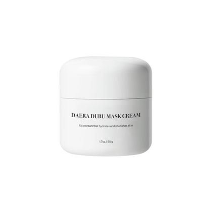 DAERA Korean DUBU Cream Glass Skin Care, Deep Hydrating Repairing Nourishing for Dry and Sensitive Skin, Panthenol, Niacinamide, Adenosin, Korean Moisturizer
