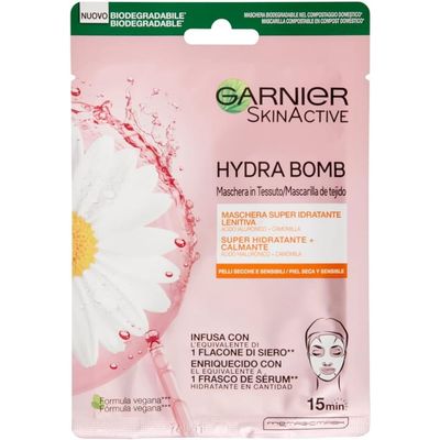 Garnier 860-45043 SkinActive Hydra Bomb Super-Hydrating Soothing Tissue Mask 32g
