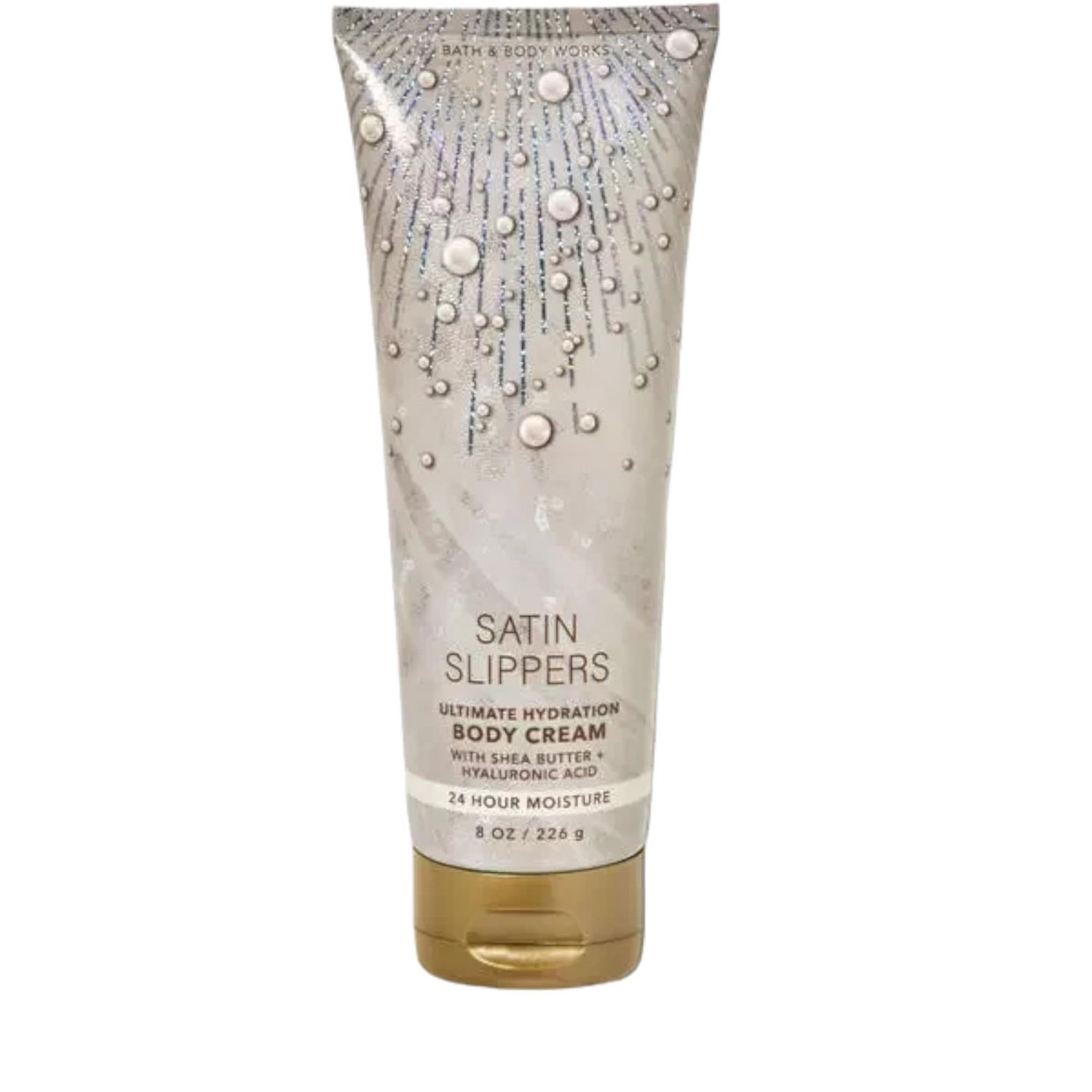 Bath &amp; Body Works Ultimate Hydration Body Cream For Women 8 Fl Oz 1- Pack (8 Ounce (Pack of 1), Satin Slippers)