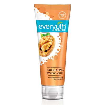 Everyuth Walnut Exfoliating Scrub Nano Multi-vita &amp; Walnut Shell Particles (100g) by Everyuth