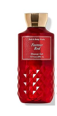 Bath &amp; Body Works Signature Collection Shower Gel For Women 10 Fl Oz (Forever Red)