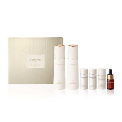 Donginbi Red Ginseng Power Repair Essential Skin Care Set - New Years Gifts for Women, Reduces Fine Lines, Face Essence with Red Ginseng, Korean Skin Care Set