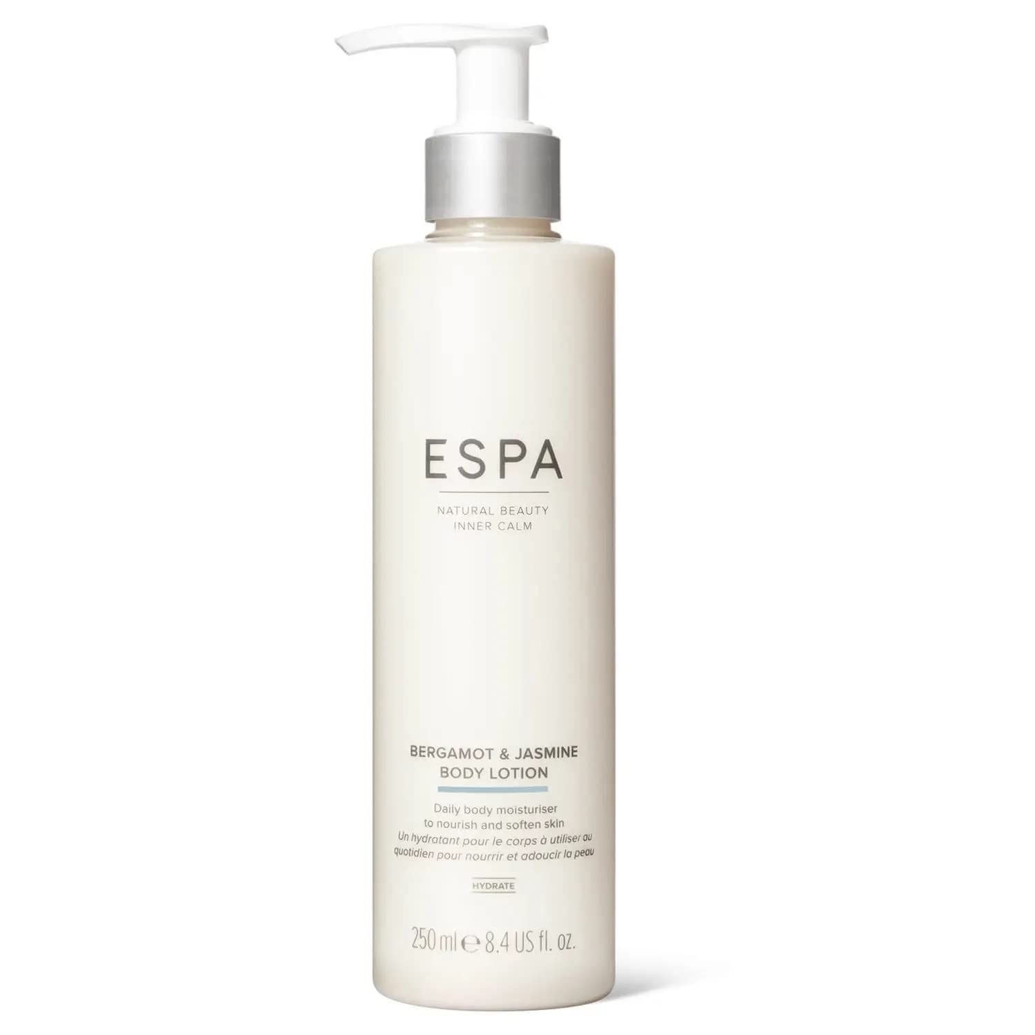 ESPA | Bergamot &amp; Jasmine Body Lotion | 250ml | 100% Natural Fragrance