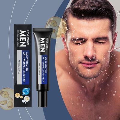 DLZZRS Men's Anti-wrinkle Eye Cream, Multi-Effect Correxion Eye Cream Hydrating Moisturizing, Daily Wrinkle Cream with Retinol & Hyaluronic Acid to Improve Dark Circles Fine Lines Eye Bags