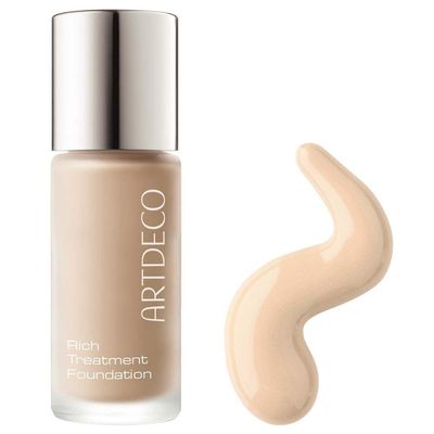 ARTDECO Rich Treatment Foundation - Soft Shell N9 - Conceals Imperfections &amp; Creates Flawless Complexion - Long-Lasting - Even &amp; Velvety-Smooth Finish - Water-Resistant - Vegan Makeup - 0.67 Fl Oz
