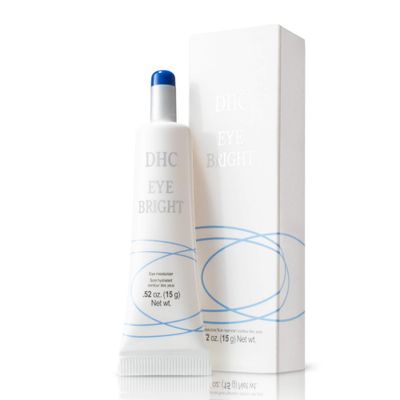 DHC Eye Bright Lightweight Eye Gel Minimizes Dark Circles and Puffy Eyes Absorbs quickly Daytime and Nighttime Use Ideal for All Skin Types, Clear, 0.52 Fl Ounce