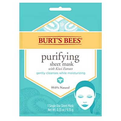 Burt&#39;s Bees Purifying Sheet Mask With Kiwi Extract Mask, 0.33 Ounce