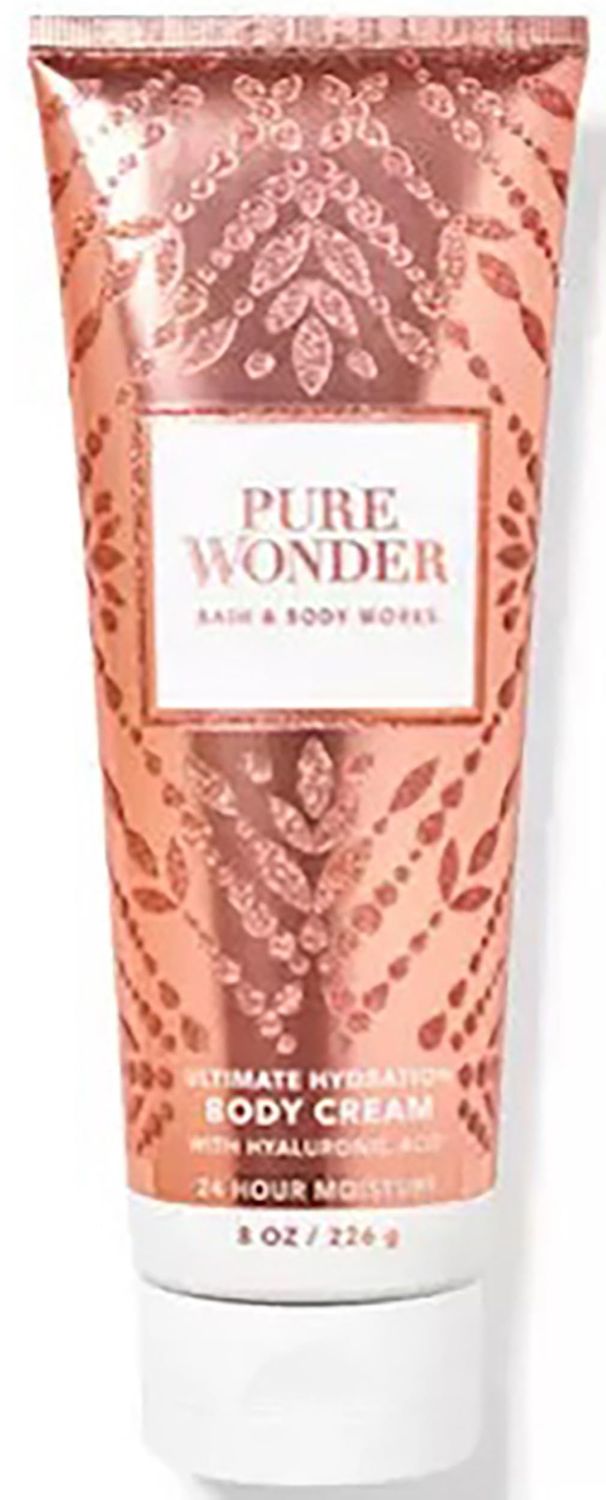 Bath &amp; Body Works Pure Wonder Ultimate Hydration Body Cream Gift Set For Women, 8 Fl Oz (Pure Wonder)