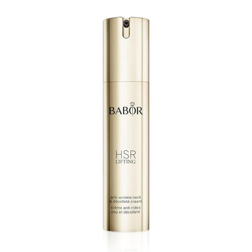 BABOR HSR Lifting Neck and Dcollet Cream | Luxurious Anti Aging Cream to Minimize Lines and Wrinkles | Evens Skin Tone, Reduces Hyperpigmentation | Tightening for Lifting | Clean and Vegan