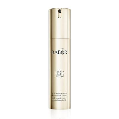 BABOR HSR Lifting Neck and Dcollet Cream | Luxurious Anti Aging Cream to Minimize Lines and Wrinkles | Evens Skin Tone, Reduces Hyperpigmentation | Tightening for Lifting | Clean and Vegan