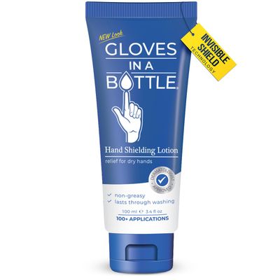 Gloves In A Bottle - Shielding Lotion for Dry Skin, Hand Lotion Travel Size, Protects &amp; Restores Dry Cracked Skin- 3.4 oz..