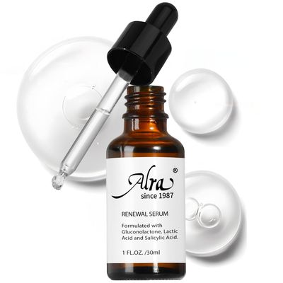 Alra Renewal Serum for Face, Exfoliating Facial Serum for Anti-Aging, Acne, Blackhead, Pores Minimizer, All-IN-ONE Night Serum Skincare Gifts for Women &amp; Men, 0.5 fl oz
