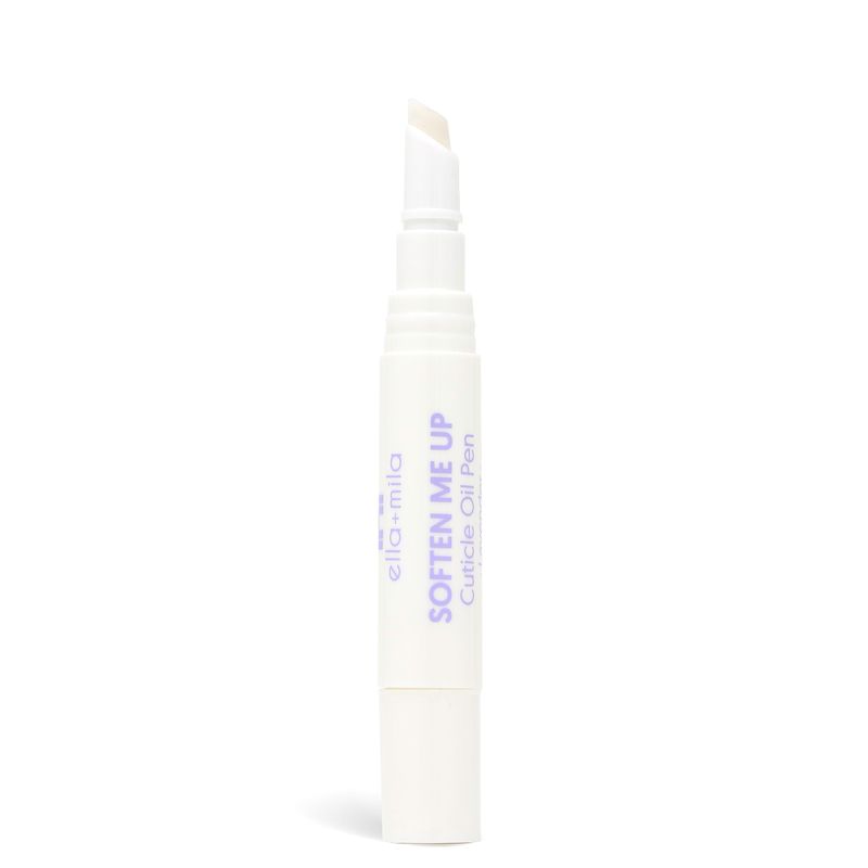 ella+mila Soften Me Up Cuticle Oil Pen (Lavender) - Rejuvenating Cuticle Oil for Nails with Vitamin E - 17-Free Cuticle &amp; Nail Oil Pens for Healthier Nails - Vegan Nail Oil Cuticle Pen (0.14 fl oz)