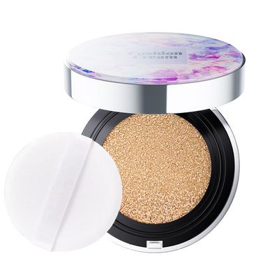 Air Cushion CC Cream Foundation, Moisturize BB Cream Makeup Primer Create Flawless &amp; Natural Face Makeup, All-Day Hold, All Skin Types (Natural)