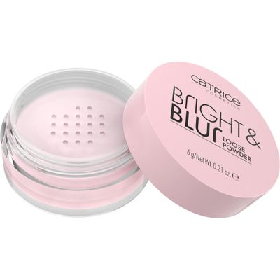 Catrice | Bright &amp; Blur Loose Powder | Lightweight, Instant Blur, Soft Matte Finish | Vegan &amp; Cruelty Free (010 | Soft Pink)