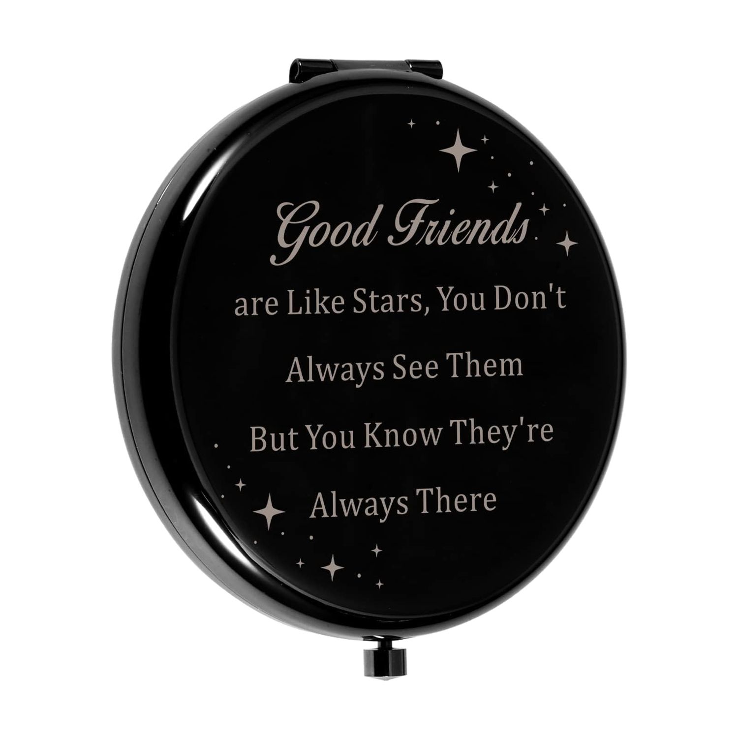 Delujouberst Women Stocking Stuffers for Teenage Girl Best Friend Basket Friendship Gifts for Women Friends Easter Compact Makeup Mirror for Bestie Friends Birthday Gift for Girls