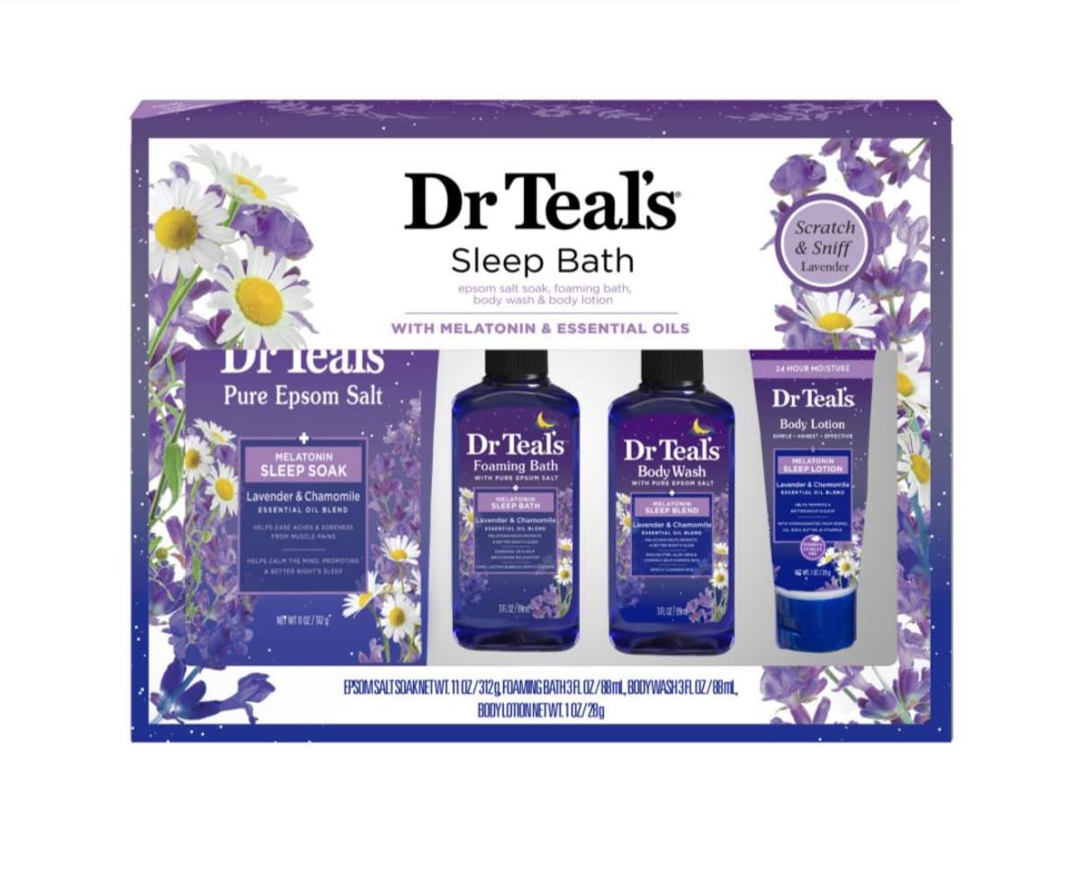 Dr Teal&#39;s Gift Set (Lavender &amp; Chamomile Set of 4)