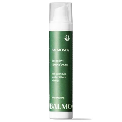 Balmonds - Intensive Hand Cream - 1.8oz. (50ml) - 100% Natural Hand Lotion For Dry Hands - Fragrance Free - Vegan &amp; Cruelty Free - All Skin Types