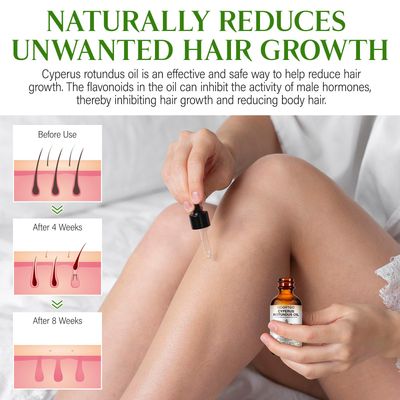 GOGIFTGO Cyperus Rotundus Oil,Cyperus Oil,Cyprus Rotundus Oil for Hair Removal,Cyperus Oil Natural, Soothing and gentle,Reducing Body Hair Growth,Smooth Skin & Hair Removal,60ml